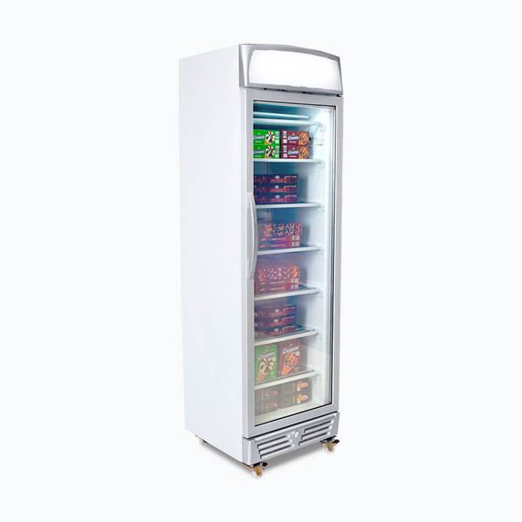 Bromic Upright Display Freezer - 300L - 1 Door - Flat Glass - Lightbox Bromic Upright Display Freezer - 300L - 1 Door - Flat Glass - Lightbox