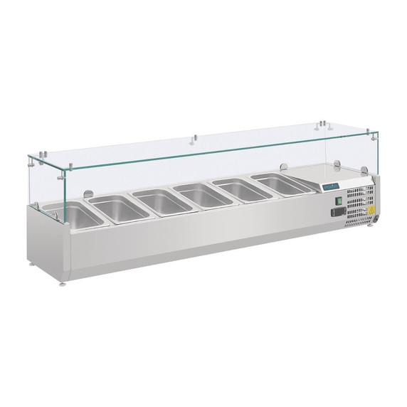 AB090-A Polar G-Series Countertop Prep Fridge 6 x 1/4 GN AB090-A Polar G-Series Countertop Prep Fridge 6 x 1/4 GN