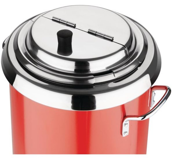 Apuro GH227-A Red Soup Kettle 5.7Ltr