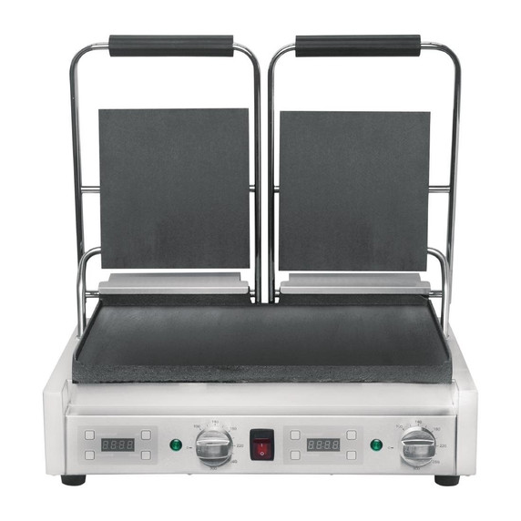 FC384-A Apuro Double Contact Grill Flat Plates with Timer FC384-A Apuro Double Contact Grill Flat Plates with Timer