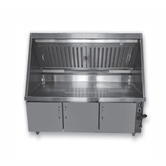 HB1500-850 Range Hood and Workbench System 850mm Deep HB1500-850 Range Hood and Workbench System 850mm Deep