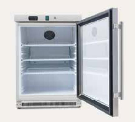 Exquisite MC210G One Glass Door Underbench Storage Refrigerator