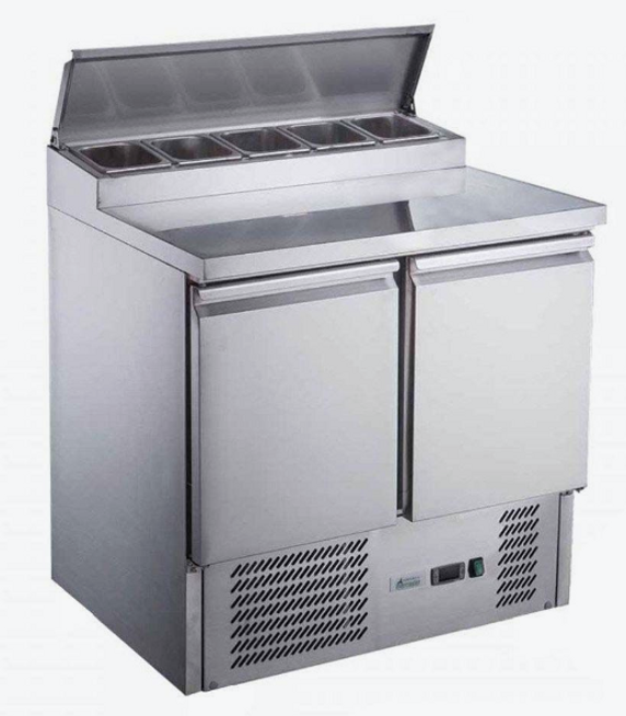 FED-X Two Door Salad Prep Fridge FED-X Two Door Salad Prep Fridge