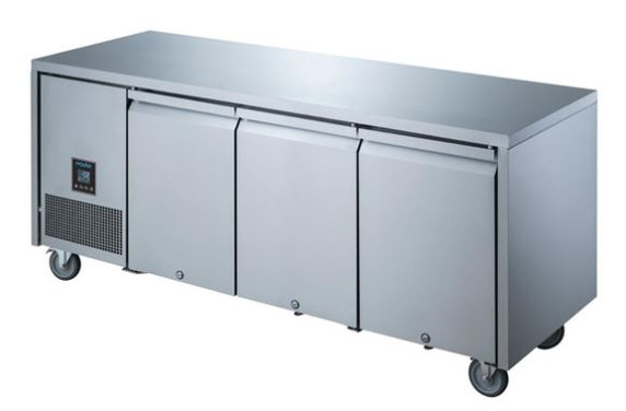 Polar UA007-A U-Series Premium Triple Door Counter Fridge 420Ltr