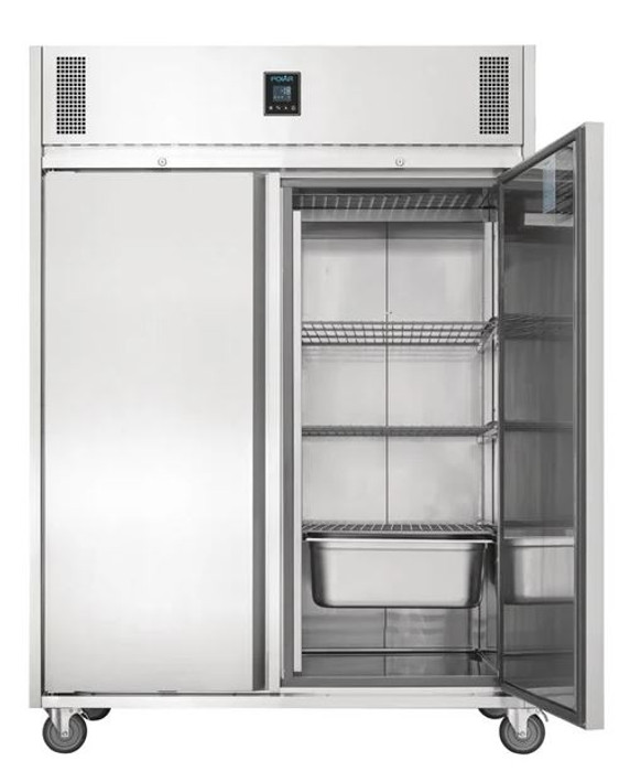 Polar UA004-A U-Series Premium Double Door Freezer 1170Ltr