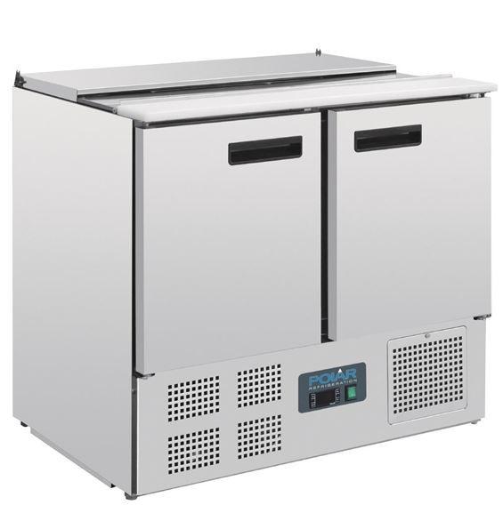 Polar G606-A G-Series Saladette Counter Fridge 240Ltr