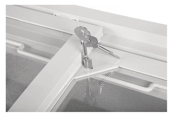 Polar GM498-A 200L Glass Top Display Chest Freezer | G-Series 10A