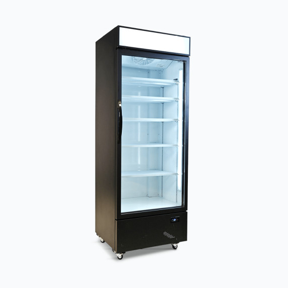 Bromic GM0690LB - Upright Display Fridge - 659L - 1 Door - Flat Glass - Lightbox