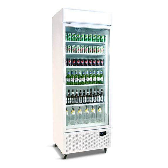 Bromic Upright Display Fridge - 659L - 1 Door - Flat Glass - Lightbox Bromic Upright Display Fridge - 659L - 1 Door - Flat Glass - Lightbox