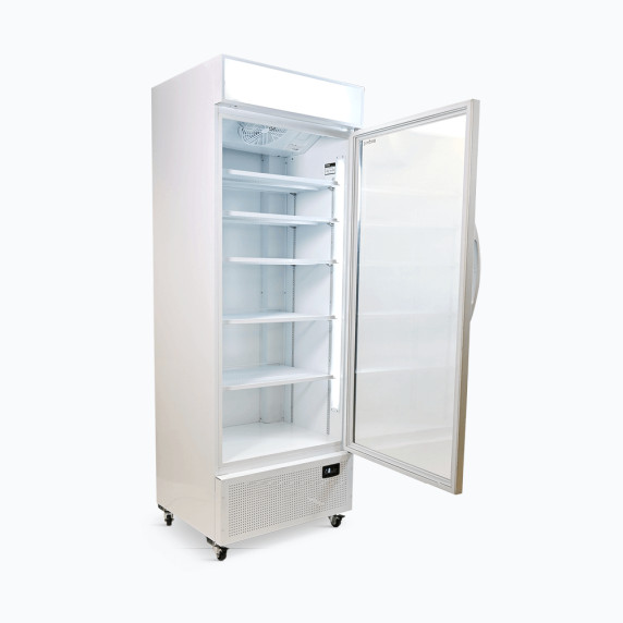 Bromic GM0690LW - Upright Display Fridge - 659L - 1 Door - Flat Glass - Lightbox