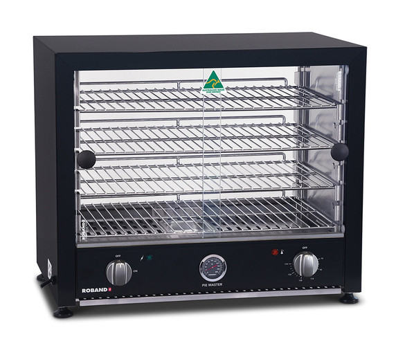 Roband PMB50L Pie Master Pie Warmer - 50 Pies Black Roband PMB50L Pie Master Pie Warmer - 50 Pies Black