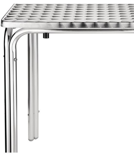 Bolero CG837 Square Leg Table 600mm