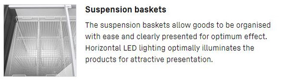 Liebherr EFE 3052 294 Ltr Flat Glass Sliding Lid Chest Freezer