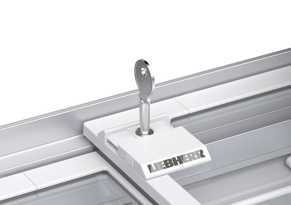 Liebherr EFI 2853 282 Ltr Curved Glass Sliding Lid Chest Freezer