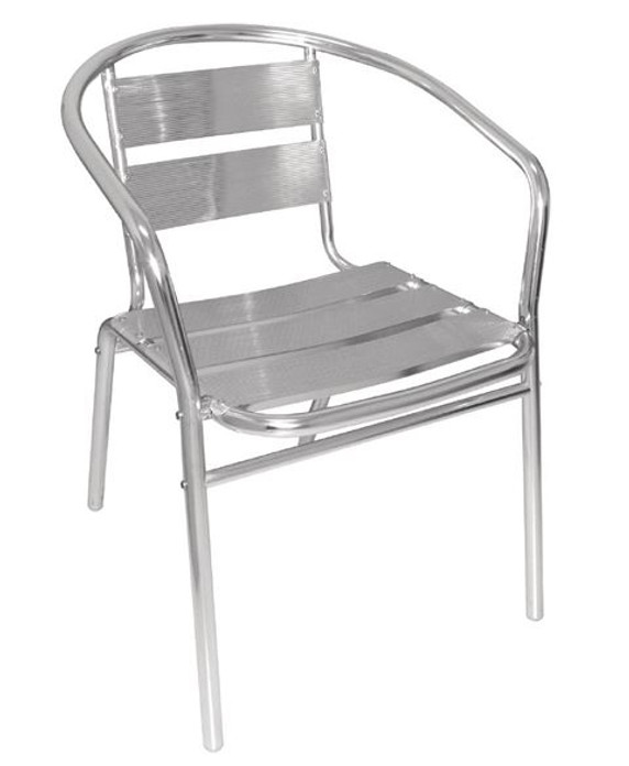 aluminium stackable chairs