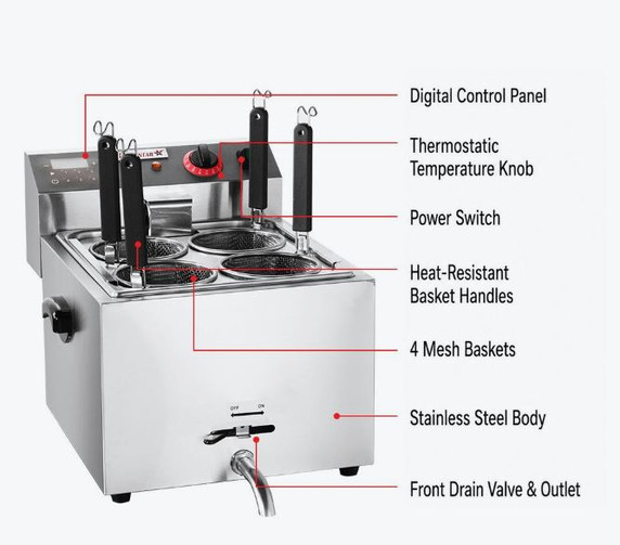 DF-BP Electric Pasta Cooker 10L