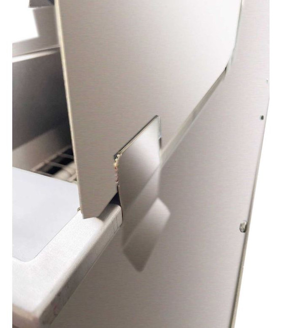 Deep Fryer Side Splash Guard - USG-1 - 520 x 465mm