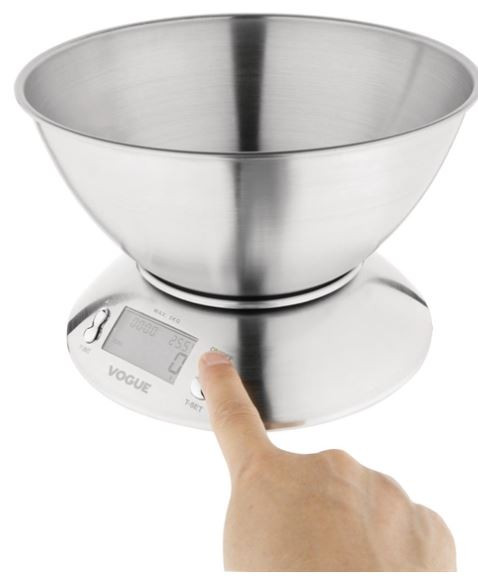 Vogue FS487 Bowl Digital Scale 5kg