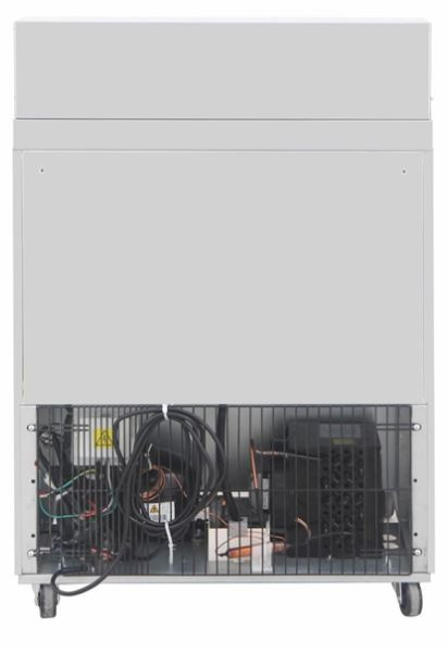Polar U-Series Single Door Mega Top Prep Counter Fridge 154 Ltr