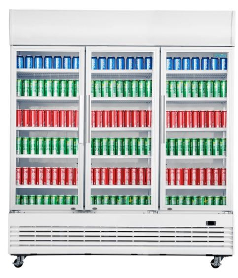 Polar GE769-A G-Series Triple Door Upright Display Chiller