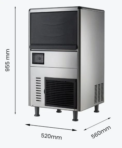 Blizzard SN-068F 60kg Commercial Granular Ice Machine | 20kg Bin 10A