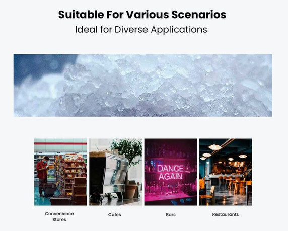 Blizzard Underbench Granular Ice Maker 60Kg - SN-068F