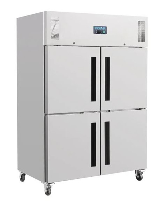 Polar GH217-A G-Series Gastro Freezer 4 Door Stable Upright 1200Ltr