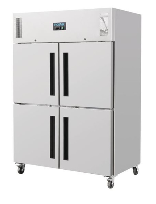 Polar GH217-A G-Series Gastro Freezer 4 Door Stable Upright 1200Ltr