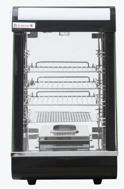 Benchstar All Stainless Steel Pie Warmer and Hot Food Display 40 Pies PW-RT/380/TGE