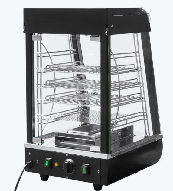 Benchstar All Stainless Steel Pie Warmer and Hot Food Display 40 Pies PW-RT/380/TGE