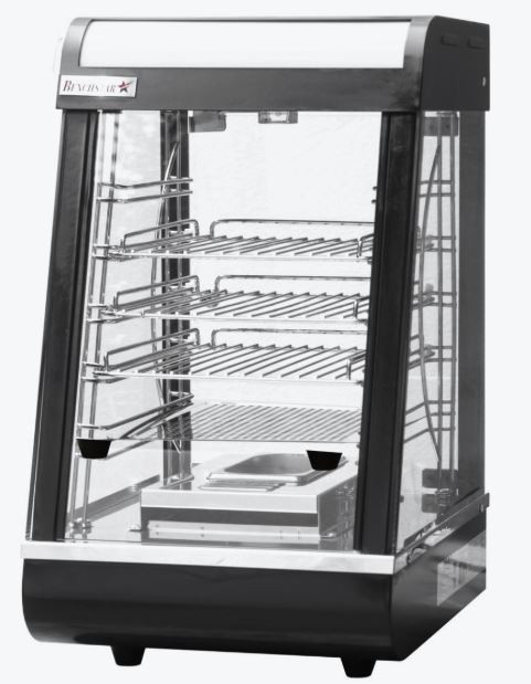 Benchstar All Stainless Steel Pie Warmer and Hot Food Display 40 Pies PW-RT/380/TGE