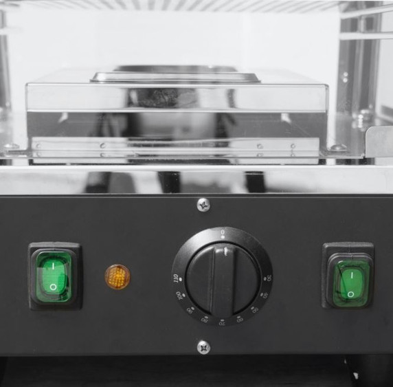 Benchstar All Stainless Steel Pie Warmer and Hot Food Display 40 Pies PW-RT/380/TGE