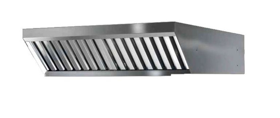 TD-FECL Steamless Canopy for TDC Tecnodom Oven Range
