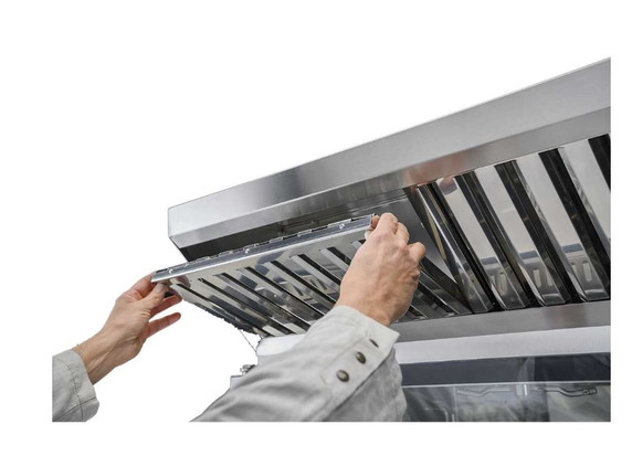 TD-FECL Steamless Canopy for TDC Tecnodom Oven Range