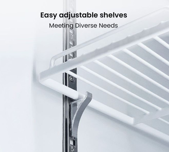 Thermaster Colourbond Upright Beverage Fridge 2 Doors Black LG-1000BP