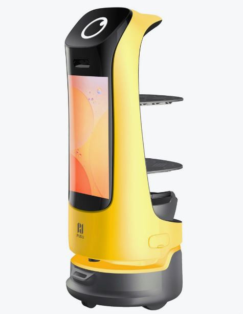 PNT PUDU KettyBot Delivery & Reception Robot 18.5" Ad Display