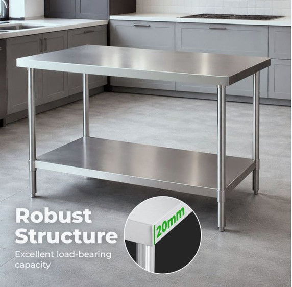 WB6-1500/A Stainless Steel Workbench