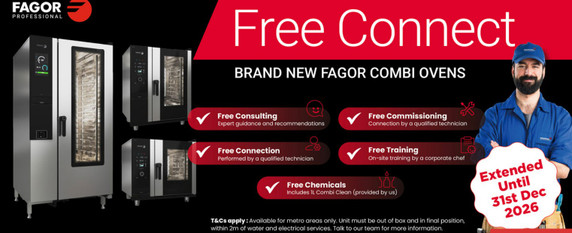 FAGOR IKORE Advanced Boiler 6 Tray Electric Combi Oven - APW-061ERLWS