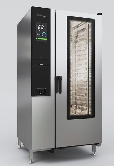 Fagor APW-201ERLWS iKORE Advanced 20-Tray Roll-In Electric Boiler Combi Oven