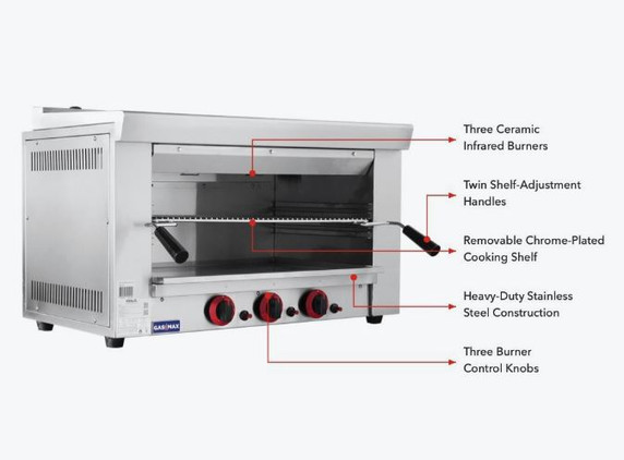 Gasmax Heavy Duty Natural Gas Salamander REB-02E