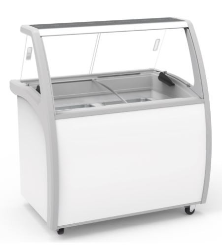 Exquisite SD325S2 Six Tubs Ice Cream Scooping Freezer