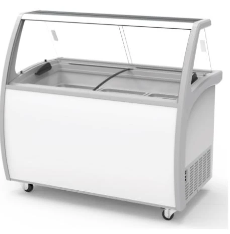 Exquisite SD415S2 Commercial Ice Cream Merchandiser Freezer