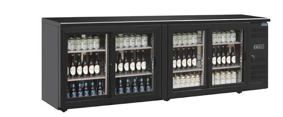 Polar CS103-A U-Series Back Bar Display Cooler Four Door