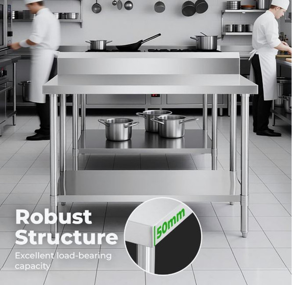 WBB6-1200/A Workbench with Splashback