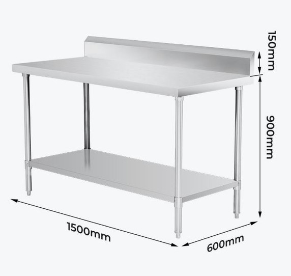 WBB6-1500/A Workbench with Splashback