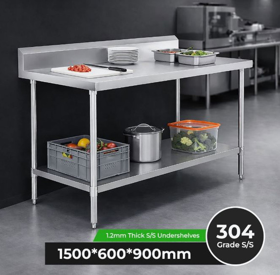 WBB6-1500/A Workbench with Splashback