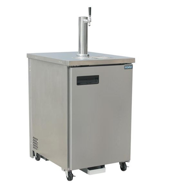 Polar GE632-A G-Series Direct Draw Beer Dispenser (1 Keg 1 Tap) Stainless Steel