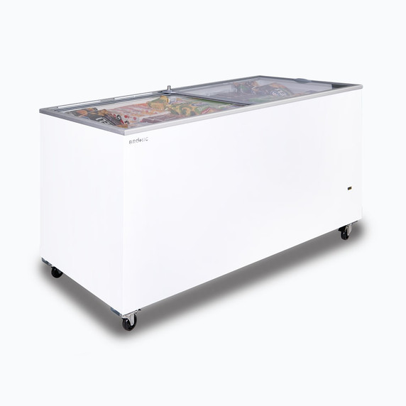 Bromic Display Chest Freezer 491L Flat Glass Top Bromic Display Chest Freezer 491L Flat Glass Top