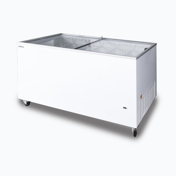 Bromic Display Chest Freezer 491L Flat Glass Top Bromic Display Chest Freezer 491L Flat Glass Top