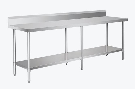 Modular System Workbench with Splashback - WBB6-2100/A